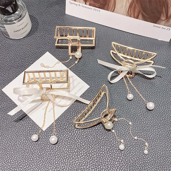 Bulk Jewelry Wholesale Hair Clips metal pearl gripper JDC-HS-i175 Wholesale factory from China YIWU China