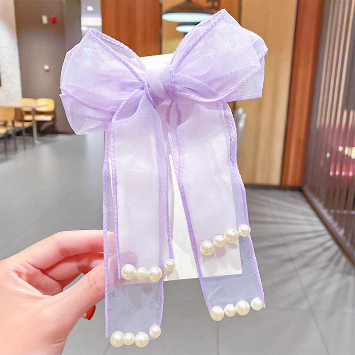 Bulk Jewelry Wholesale Hair Clips net Butterfly Hair Clip JDC-HS-i199 Wholesale factory from China YIWU China