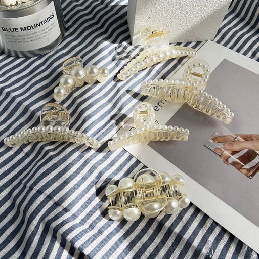 Bulk Jewelry Wholesale Hair Clips pearl plastic JDC-HC-xy306 Wholesale factory from China YIWU China