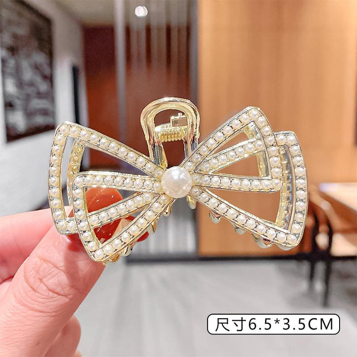 Bulk Jewelry Wholesale Hair Clips pearl water drill grip JDC-HS-i178 Wholesale factory from China YIWU China