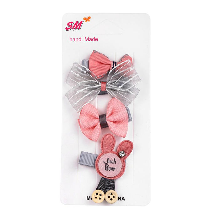 Bulk Jewelry Wholesale Hair Clips Pink sweet flowers alloy JDC-HC-xy305 Wholesale factory from China YIWU China