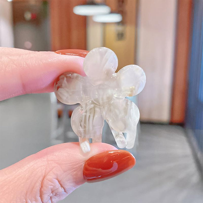 Bulk Jewelry Wholesale Hair Clips resin five Petal Flower Clip JDC-HS-i169 Wholesale factory from China YIWU China
