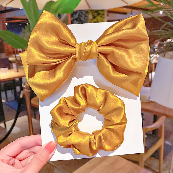 Bulk Jewelry Wholesale Hair Clips satin bow girl top clip JDC-HS-i219 Wholesale factory from China YIWU China
