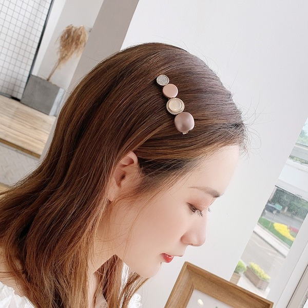 Bulk Jewelry Wholesale Hair Clipsmakaron side clip JDC-HS-i110 Wholesale factory from China YIWU China