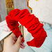Bulk Jewelry Wholesale hair hoop fold fabric JDC-HD-O079 Wholesale factory from China YIWU China