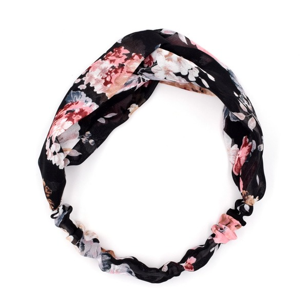 Bulk Jewelry Wholesale Hair Scrunchies color fabrics Breathable flower JDC-HS-n119 Wholesale factory from China YIWU China