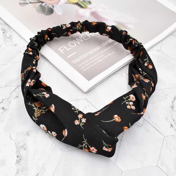 Bulk Jewelry Wholesale Hair Scrunchies color Small broken flowers of forest JDC-HS-n073 Wholesale factory from China YIWU China