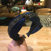 Bulk Jewelry Wholesale hairband rhinestone velvet knot JDC-HD-sj020 Wholesale factory from China YIWU China
