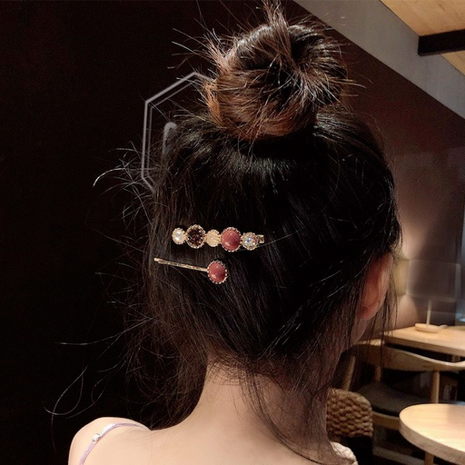 Bulk Jewelry Wholesale hairpin color clip clip JDC-HD-bd030 Wholesale factory from China YIWU China