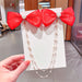 Bulk Jewelry Wholesale Hairpin pearl butterfly clip satin JDC-HS-i243 Wholesale factory from China YIWU China