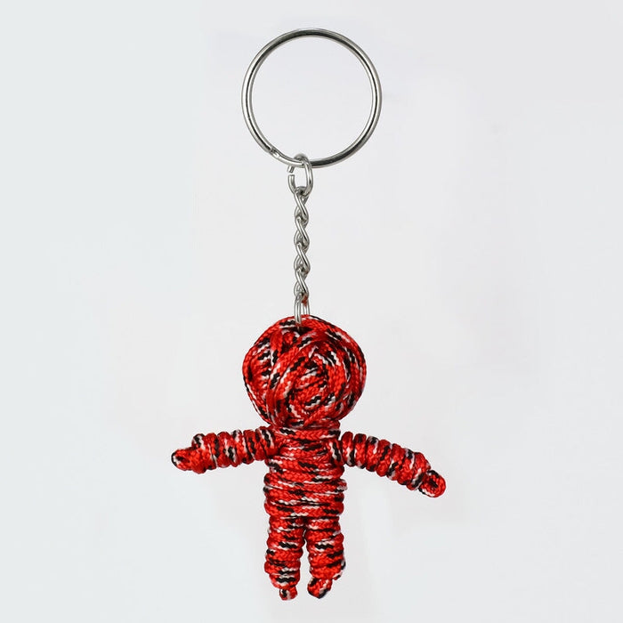 Wholesale hand woven rope small mummy keychain MOQ≥10 JDC-KC-yongz003 Keychains 永泽 5 Wholesale Jewelry JoyasDeChina Joyas De China