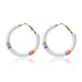 Wholesale handmade accessories soft ceramic material large circle alloy earrings JDC-ES-ManY016 Earrings 满溢 E2007-5 Wholesale Jewelry JoyasDeChina Joyas De China