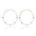 Wholesale handmade accessories soft ceramic material large circle alloy earrings JDC-ES-ManY016 Earrings 满溢 E2008-2 Wholesale Jewelry JoyasDeChina Joyas De China