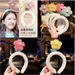 Bulk Jewelry Wholesale handmade cloth lovely flower Hairband JDC-HD-bd001 Wholesale factory from China YIWU China
