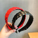 Bulk Jewelry Wholesale Handmade leather braided headband JDC-HD-h006 Wholesale factory from China YIWU China