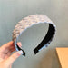 Bulk Jewelry Wholesale Handmade leather braided headband JDC-HD-h006 Wholesale factory from China YIWU China