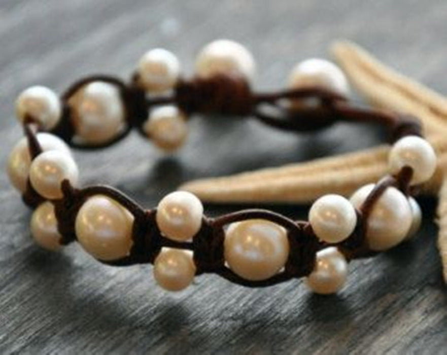 Wholesale handmade pearl bracelet JDC-BT-WN005 Bracelet 薇妮 ASL013 Wholesale Jewelry JoyasDeChina Joyas De China