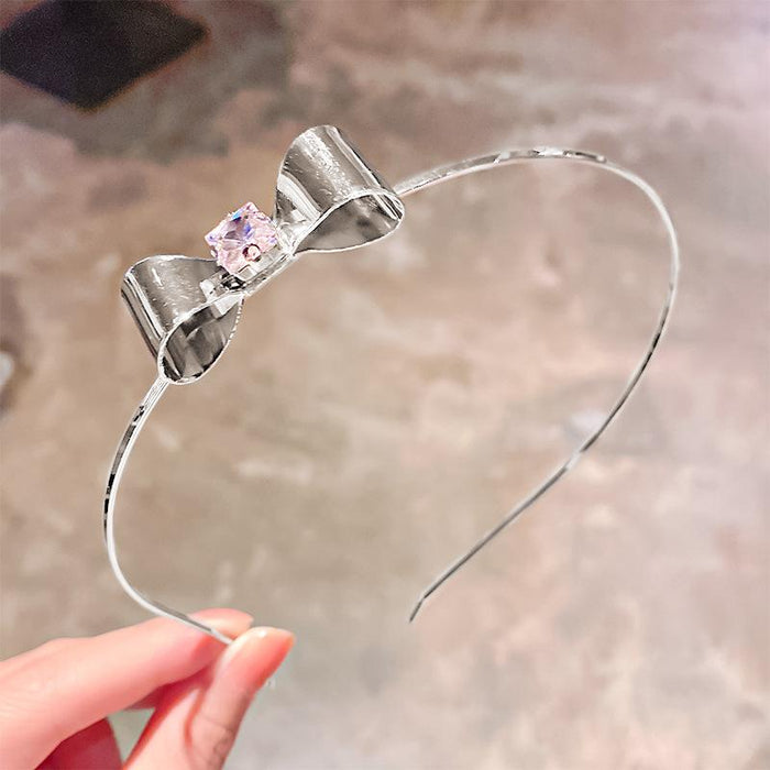 Bulk Jewelry Wholesale Headband children's bow metal diamond JDC-HD-i093 Wholesale factory from China YIWU China