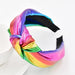 Bulk Jewelry Wholesale Headband color Camouflage head knot JDC-HD-n079 Wholesale factory from China YIWU China