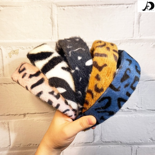 Bulk Jewelry Wholesale Headband  color Cloth Antique leopard print imitation fur JDC-HD-n153 Wholesale factory from China YIWU China