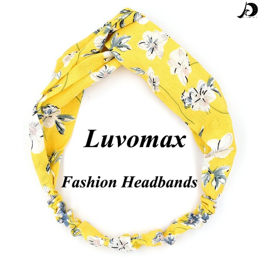 Bulk Jewelry Wholesale Headband  color Cloth Cross plant flowers JDC-HS-n01 Wholesale factory from China YIWU China