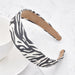 Bulk Jewelry Wholesale Headband  color Cloth Zebra pattern JDC-HD-n158 Wholesale factory from China YIWU China