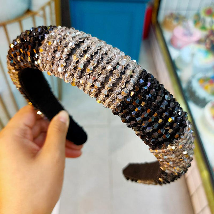 Bulk Jewelry Wholesale headband color crystal beaded JDC-HD-O083 Wholesale factory from China YIWU China