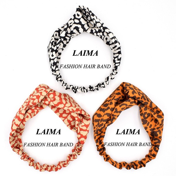 Bulk Jewelry Wholesale Headband  color fabric Leopard cross knot JDC-HD-n137 Wholesale factory from China YIWU China