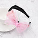 Bulk Jewelry Wholesale Headband  color fabric Netting bows JDC-HD-n132 Wholesale factory from China YIWU China
