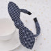 Bulk Jewelry Wholesale Headband  color fabric polka dot JDC-HD-n128 Wholesale factory from China YIWU China