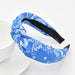 Bulk Jewelry Wholesale Headband  color fabrics Cashew flower JDC-HD-n035 Wholesale factory from China YIWU China