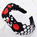 Bulk Jewelry Wholesale Headband  color fabrics Fringe wave point JDC-HD-n039 Wholesale factory from China YIWU China