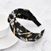 Bulk Jewelry Wholesale Headband  color fabrics Golden daisy flower JDC-HD-n050 Wholesale factory from China YIWU China
