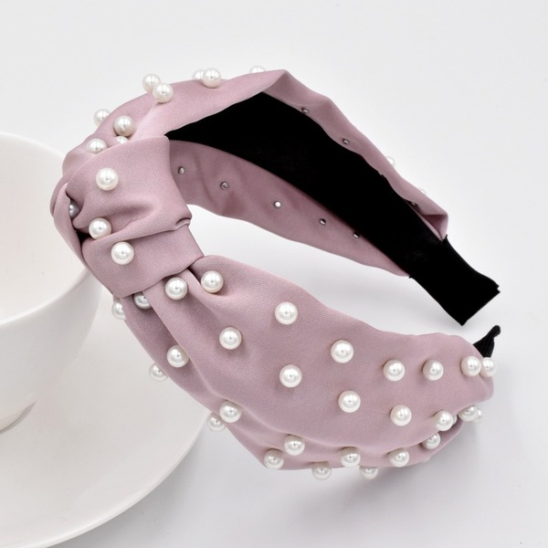Bulk Jewelry Wholesale Headband  color pearl JDC-HD-n028 Wholesale factory from China YIWU China