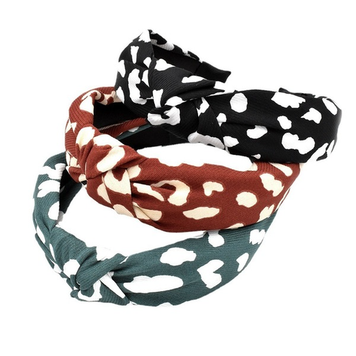 Bulk Jewelry Wholesale Headband  color Retro spotted leopard print JDC-HD-n067 Wholesale factory from China YIWU China