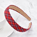 Bulk Jewelry Wholesale Headband  color Simple plaid sweet girl JDC-HD-n100 Wholesale factory from China YIWU China