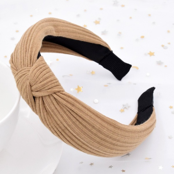 Bulk Jewelry Wholesale Headband  color Wide-brimmed knitted stripes JDC-HD-n030 Wholesale factory from China YIWU China
