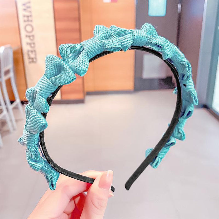 Bulk Jewelry Wholesale  Headband fabric bow cute hair card JDC-HS-i095 Wholesale factory from China YIWU China