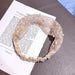 Bulk Jewelry Wholesale  Headband  flowers handmade hollow pearls JDC-HS-i102 Wholesale factory from China YIWU China