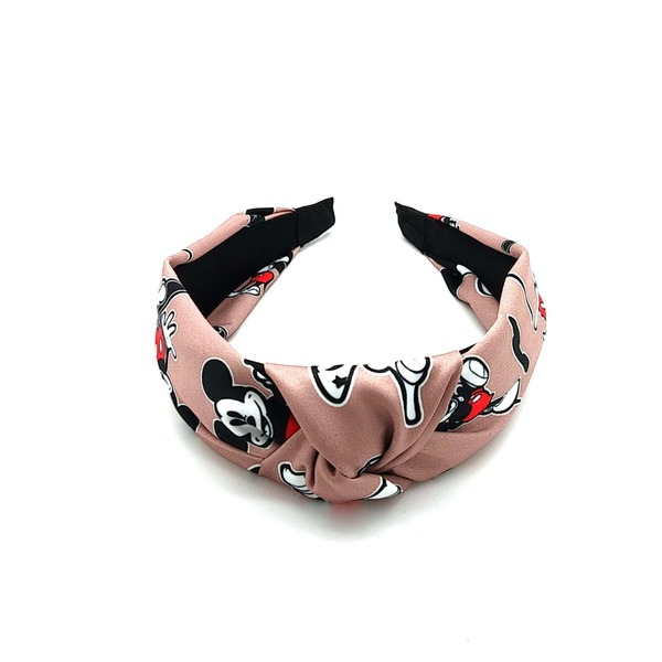 Bulk Jewelry Wholesale Headband Pink cartoon print Mickey JDC-HD-O088 Wholesale factory from China YIWU China