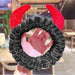 Bulk Jewelry Wholesale   Headband plush horn wash face hairband JDC-HD-i026 Wholesale factory from China YIWU China