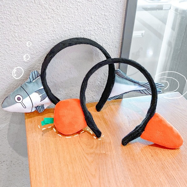 Bulk Jewelry Wholesale  Headband shark carrot headband JDC-HS-i098 Wholesale factory from China YIWU China