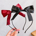 Bulk Jewelry Wholesale Headband wine red bow JDC-HD-i052 Wholesale factory from China YIWU China