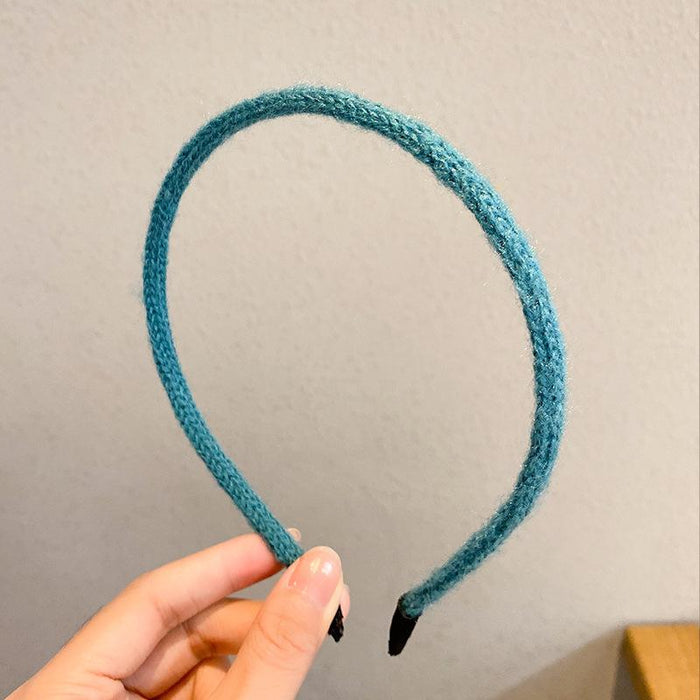 Bulk Jewelry Wholesale Headband wool handmade candy-colored knitting JDC-HD-i050 Wholesale factory from China YIWU China