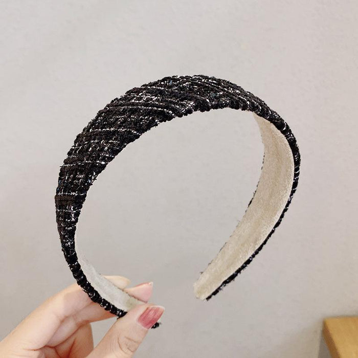 Bulk Jewelry Wholesale Headband  Xiaoxiang plaid fabric JDC-HD-i046 Wholesale factory from China YIWU China