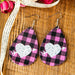 Wholesale Heart Shape Double Sided Leopard Leather Earrings JDC-ES-Saip003 Earrings 赛蒲 1# Wholesale Jewelry JoyasDeChina Joyas De China