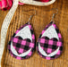 Wholesale Heart Shape Double Sided Leopard Leather Earrings JDC-ES-Saip003 Earrings 赛蒲 10# Wholesale Jewelry JoyasDeChina Joyas De China