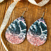 Wholesale Heart Shape Double Sided Leopard Leather Earrings JDC-ES-Saip003 Earrings 赛蒲 16# Wholesale Jewelry JoyasDeChina Joyas De China