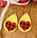 Wholesale heart-shaped double-sided leopard print leather earrings JDC-ES-GSMQ023 Earrings 妙奇 17 Wholesale Jewelry JoyasDeChina Joyas De China