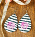 Wholesale heart-shaped double-sided leopard print leather earrings JDC-ES-GSMQ023 Earrings 妙奇 5 Wholesale Jewelry JoyasDeChina Joyas De China